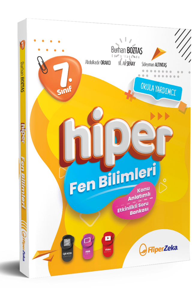 Hiper Zeka Yayınları 7. Sınıf Hiper Fen Bilimleri Konu Anlatımlı & Soru Bankası 2026