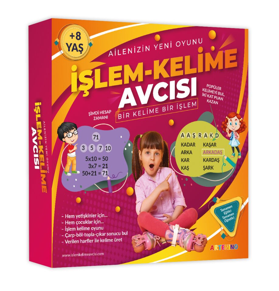 Artenino Yayıncılık İşlem - Kelime Avcısı