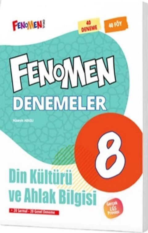 Fenomen 8.Sınıf Din Kültürü Ve Ahlak Bilgisi Denemeler (40 Deneme)