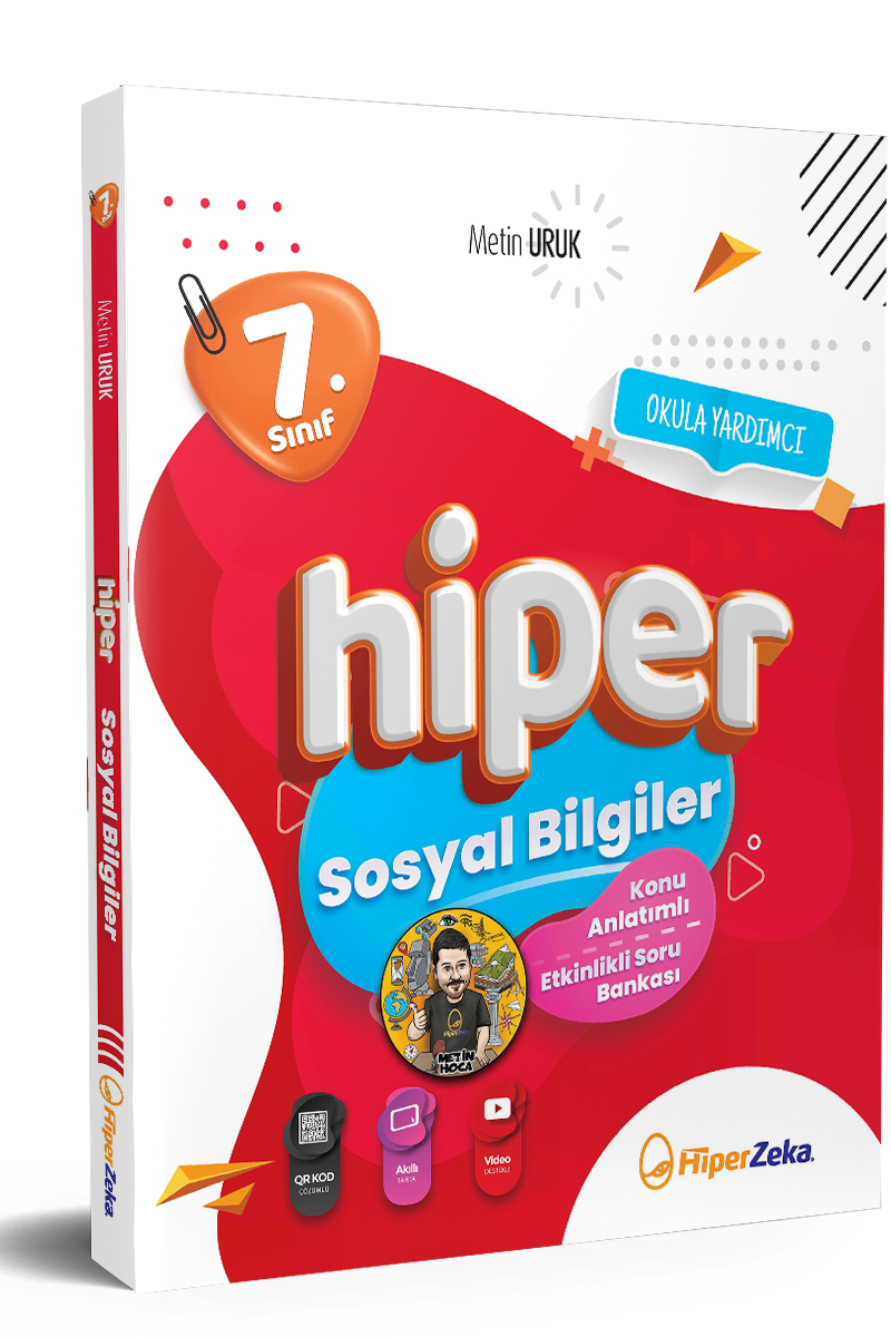 Hiper Zeka Yayınları 7. Sınıf Hiper Sosyal Bilgiler Konu Anlatımlı & Soru Bankası 2026