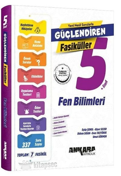 2026 5 Sınıf Güçlendiren Fen Bilimleri Fasikülleri