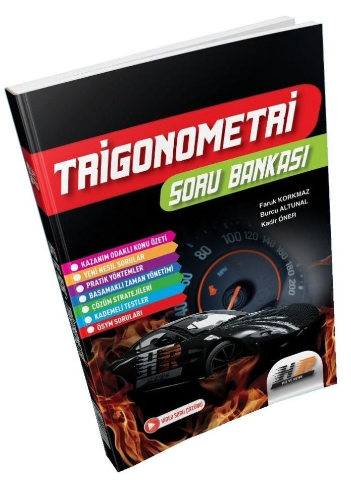 Hız Ve Renk Yayınları Trigonometri Soru Bankası