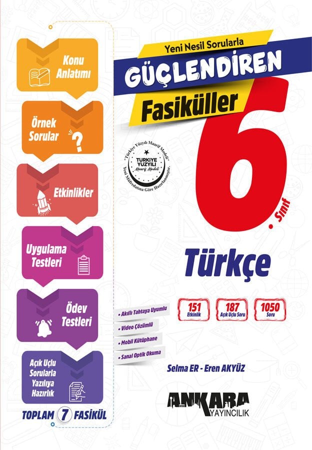 2026 6 Sınıf Güçlendiren Türkçe Fasikülleri