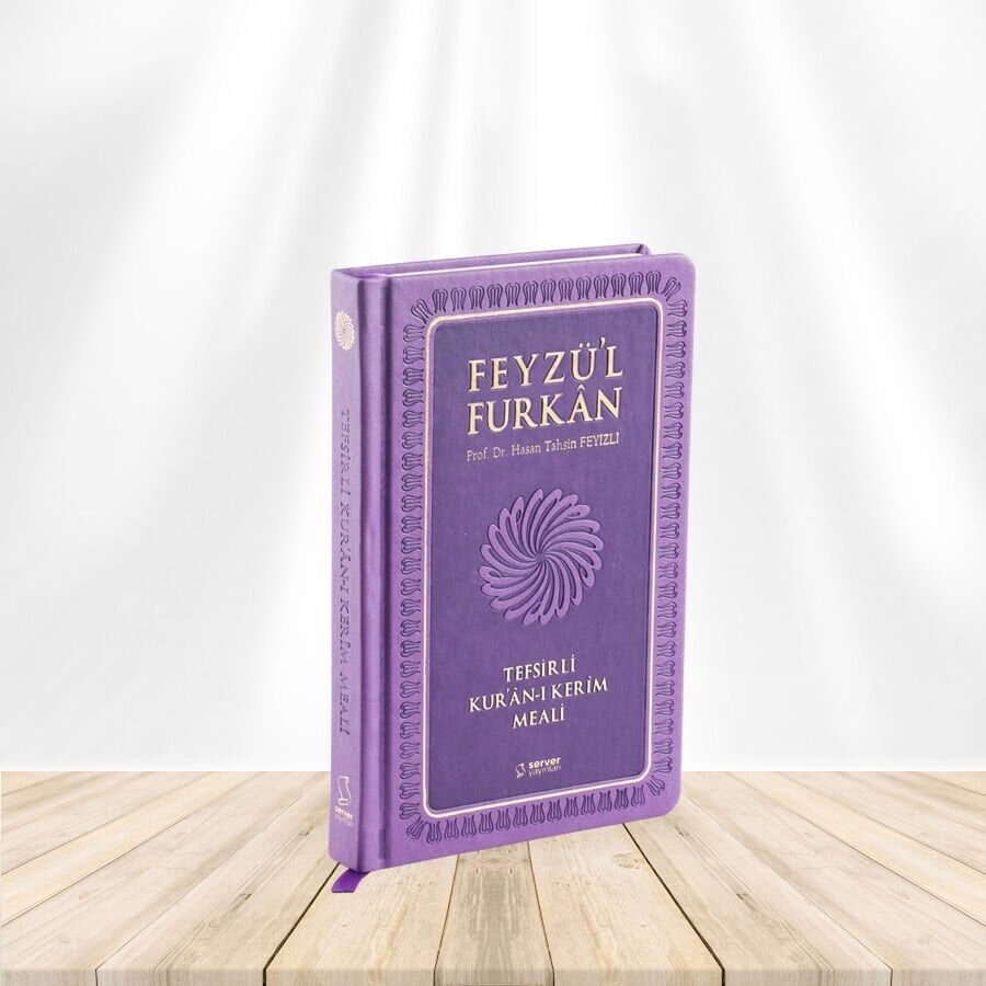 Feyzü'L Furkan Tefsirli Kur'An-I Kerim Meali (Orta Boy-Metinsiz) Lila Kod 428 & Sadece Meal