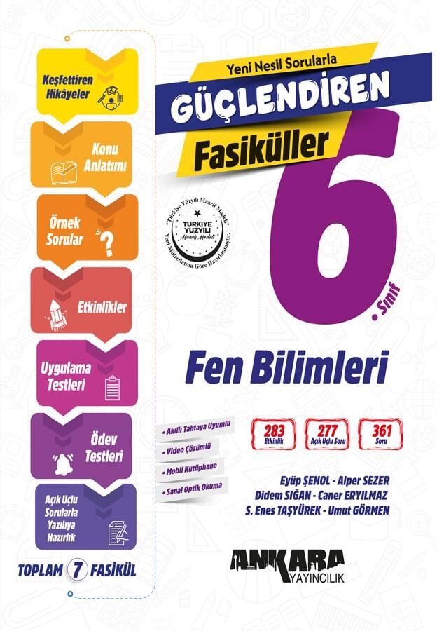 2026 6 Sınıf Güçlendiren Fen Bilimleri Fasikülleri
