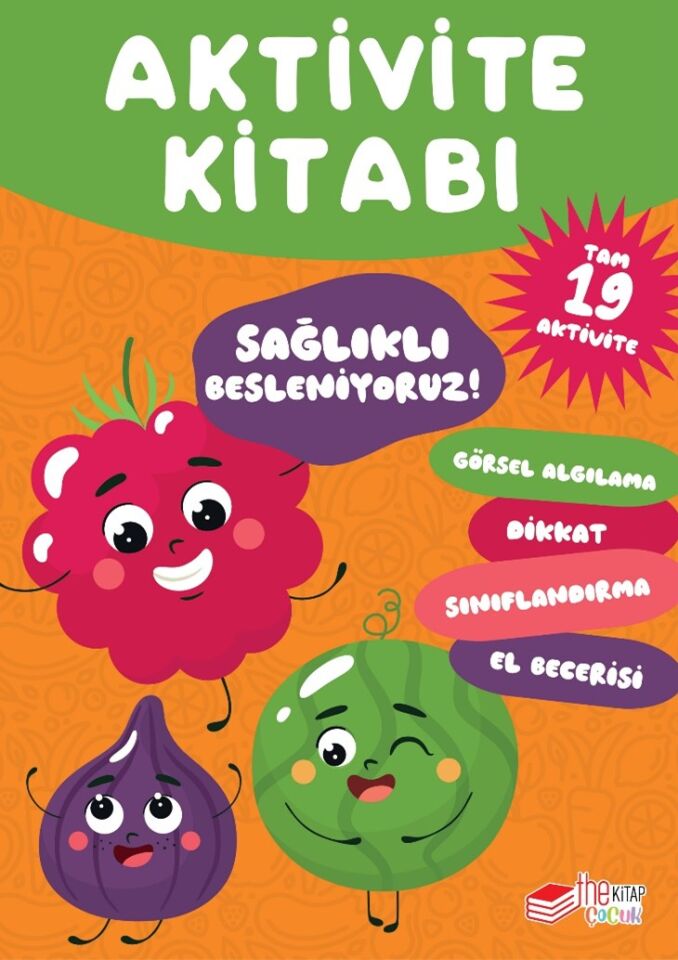 Aktivite Kitabı - Sağlıklı Besleniyoruz