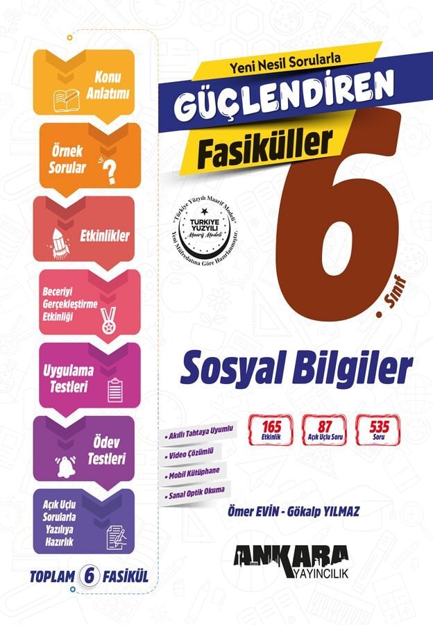 2026 6 Sınıf Güçlendiren Sosyal Bilimleri Fasikülleri