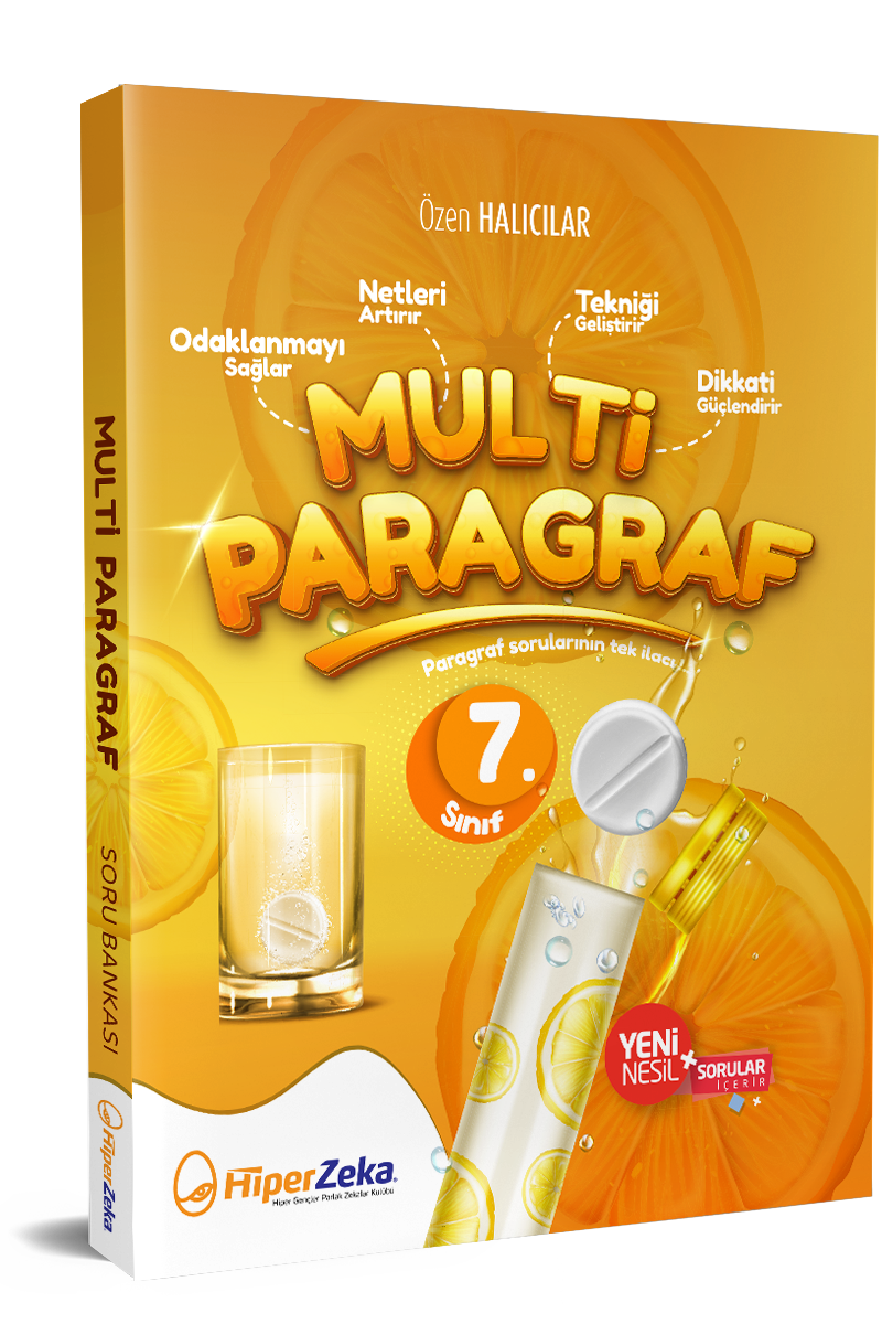 Hiper Zeka Yayınları 7. Sınıf Multi Paragraf Soru Bankası 2026