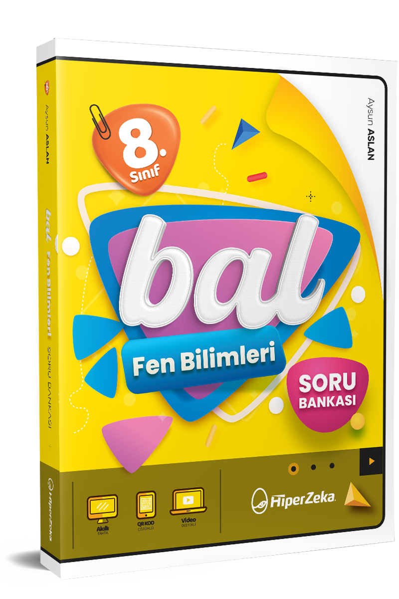 Hiper Zeka Yayınları 8. Sınıf Bal Fen Bilimleri Soru Bankası 2026
