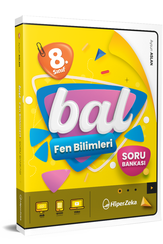 Hiper Zeka Yayınları 8. Sınıf Bal Fen Bilimleri Soru Bankası 2026