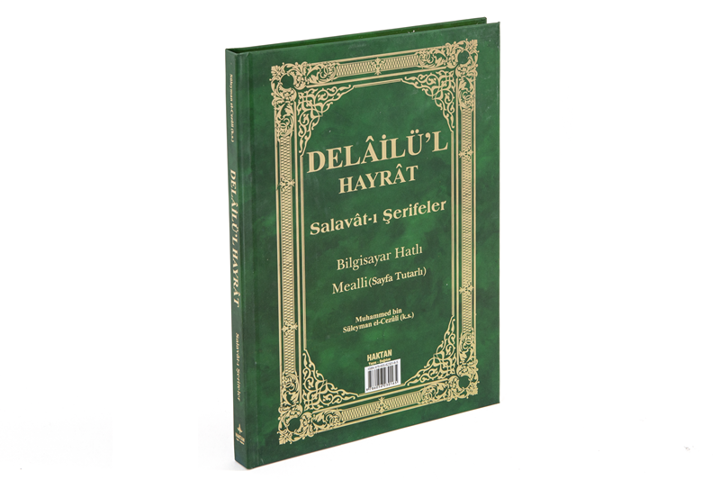 Haktan Orta Boy Delailül Hayrat Arapça Ve Mealli Yeşil  H-26
