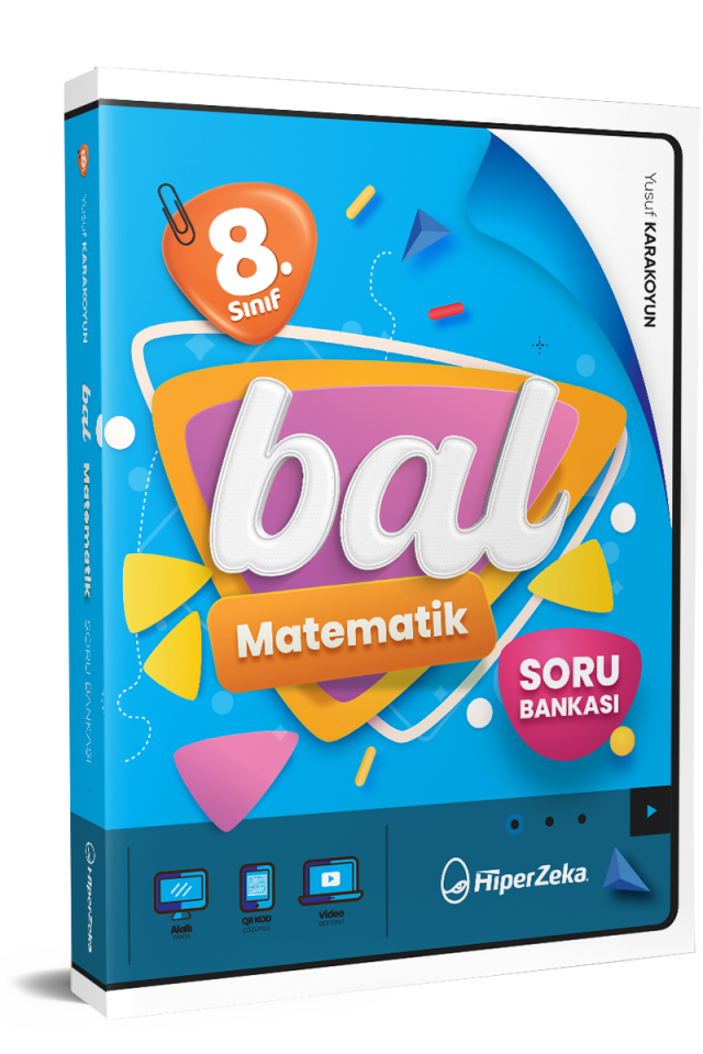 Hiper Zeka Yayınları 8. Sınıf Bal Matematik Soru Bankası 2026