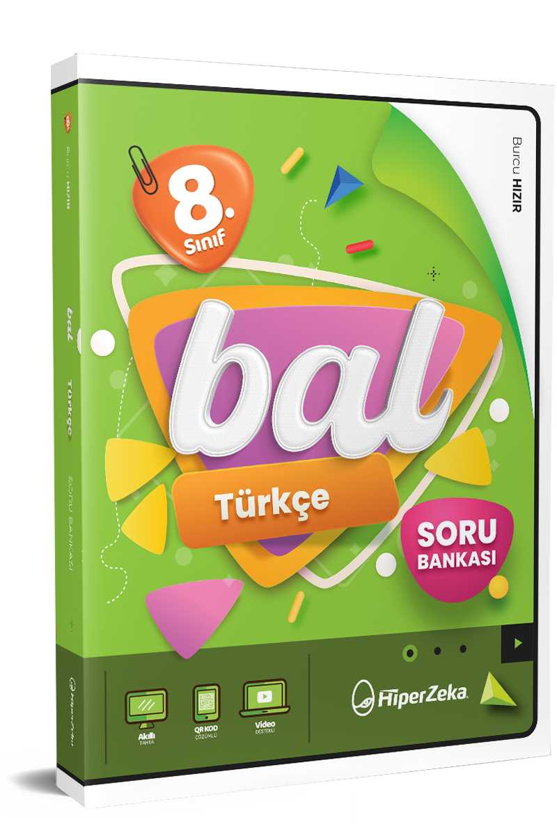 Hiper Zeka Yayınları 8. Sınıf Bal Türkçe Soru Bankası 2026