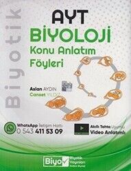 Biyotik Yayınları Ayt Biyoloji Konu Anlatım Föyleri