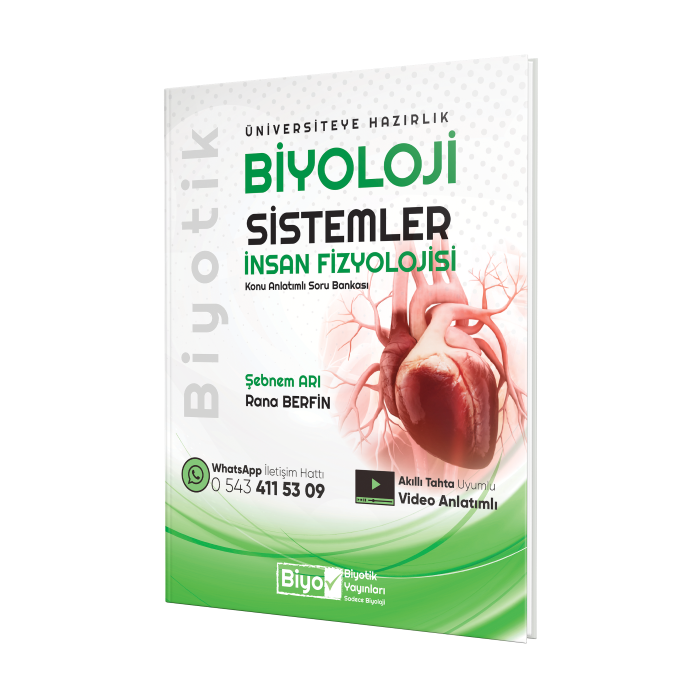 2027 Biyotik Yayınları Üniversiteye Hazırlık Biyoloji Sistemler İnsan Fizyolojisi