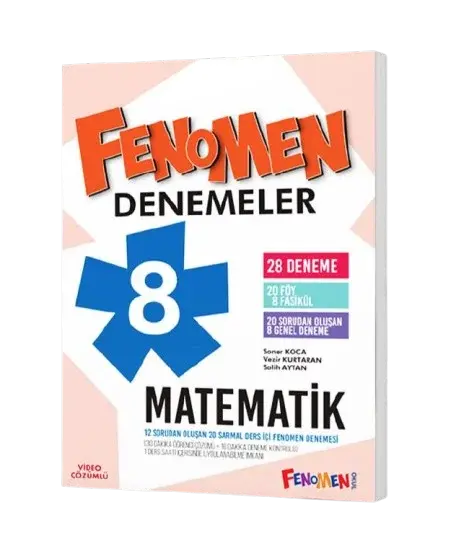 2026 Fenomen Yayıncılık 8.Sınıf Matematik Denemeler