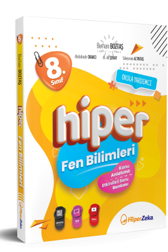 Hiper Zeka Yayınları 8. Sınıf Hiper Fen Bilimleri Konu Anlatımlı & Soru Bankası 2026