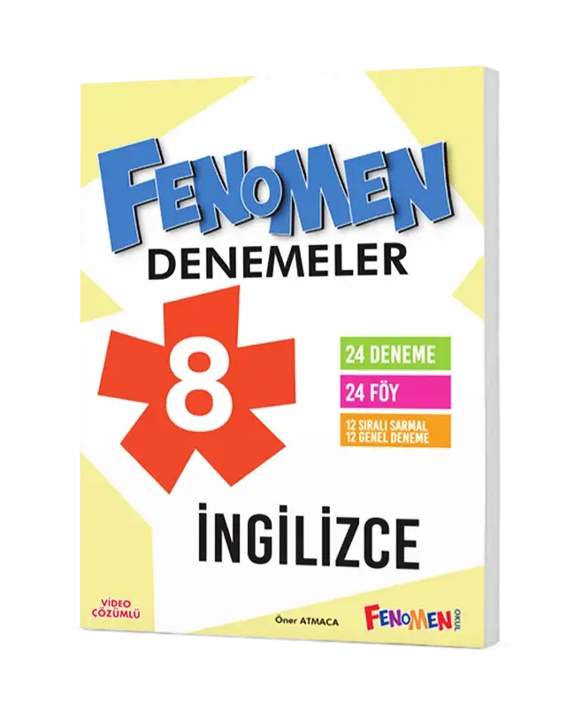 2026 Fenomen Yayıncılık 8.Sınıf İngilizce Denemeler