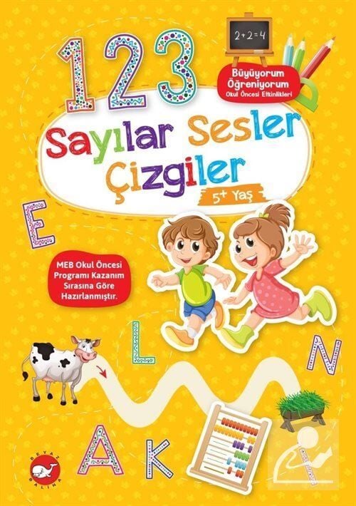 Büyüyorum Öğreniyorum - Sayılar Sesler Çizgiler