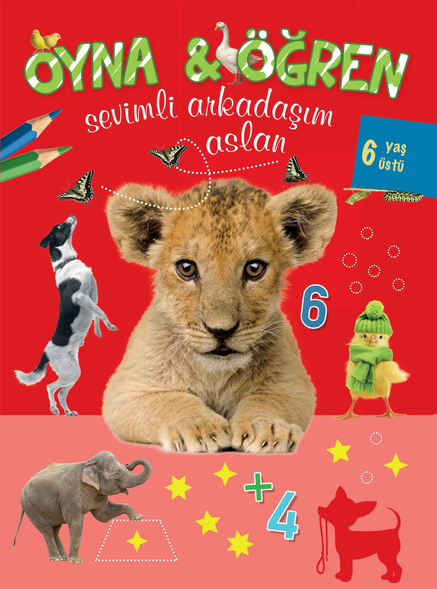 Parıltı Yayıncılık Oyna  Öğren Sevimli Arkadaşım Aslan 6+ Yaş