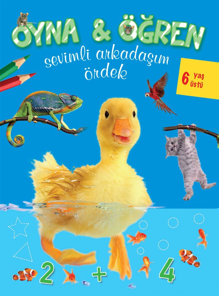 Parıltı Yayıncılık Oyna Öğren Sevimli Arkadaşım Ördek 6+ Yaş