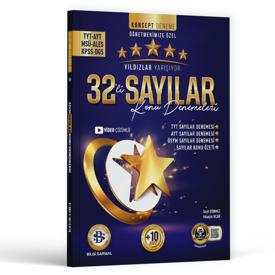 2026 Yıldız Yarışıyor Tyt-Ayt 32'li Sayılar Konu Denemeleri