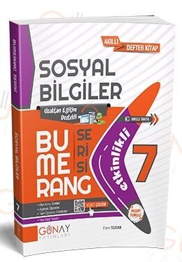 Günay Yayınları 7.Sınıf Bumerang Etkinlikli Sosyal Bilgiler