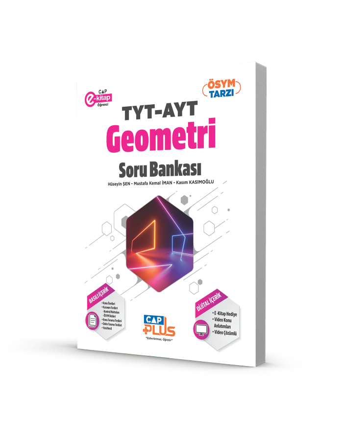 Çap Yayınları Tyt Ayt Geometri Soru Bankası