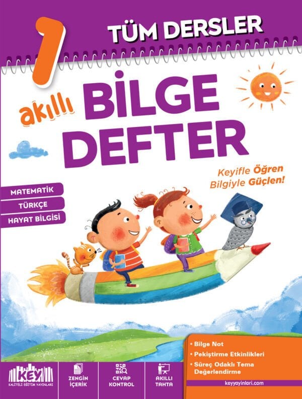 1.Sınıf Tüm Dersler Akıllı Bilge Defterim