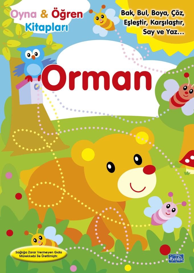 Parıltı Yayıncılık Oyna & Öğren Kitapları - Orman