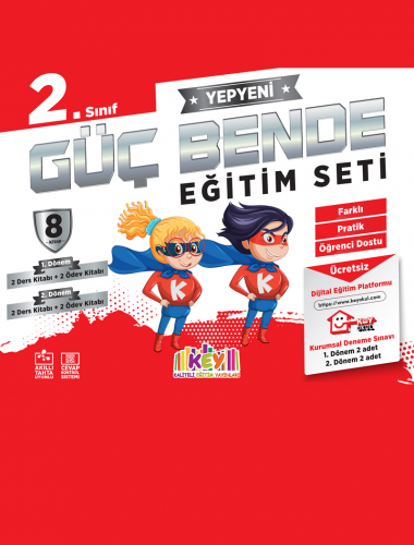 Kaliteli Eğitim Yayınları 2.Sınıf Güç Bende Eğitim Seti (9 Kitap)