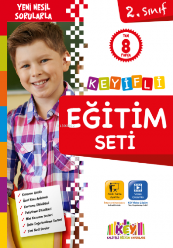 Kaliteli Eğitim Yayınları 2.Sınıf Keyifli Eğitim Seti ( 5 Kitap )