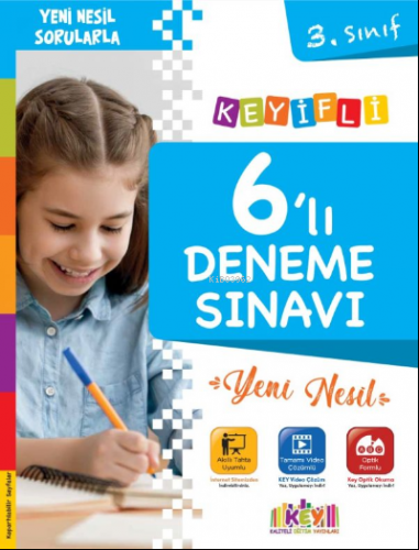 Kaliteli Eğitim Yayınları 3.Sınıf Keyifli Yeni Nesil 6’lı Deneme Sınavı
