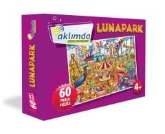 Aklımda Zeka Oyunları Lunapark 60 Parça Puzzle 4+ Yaş