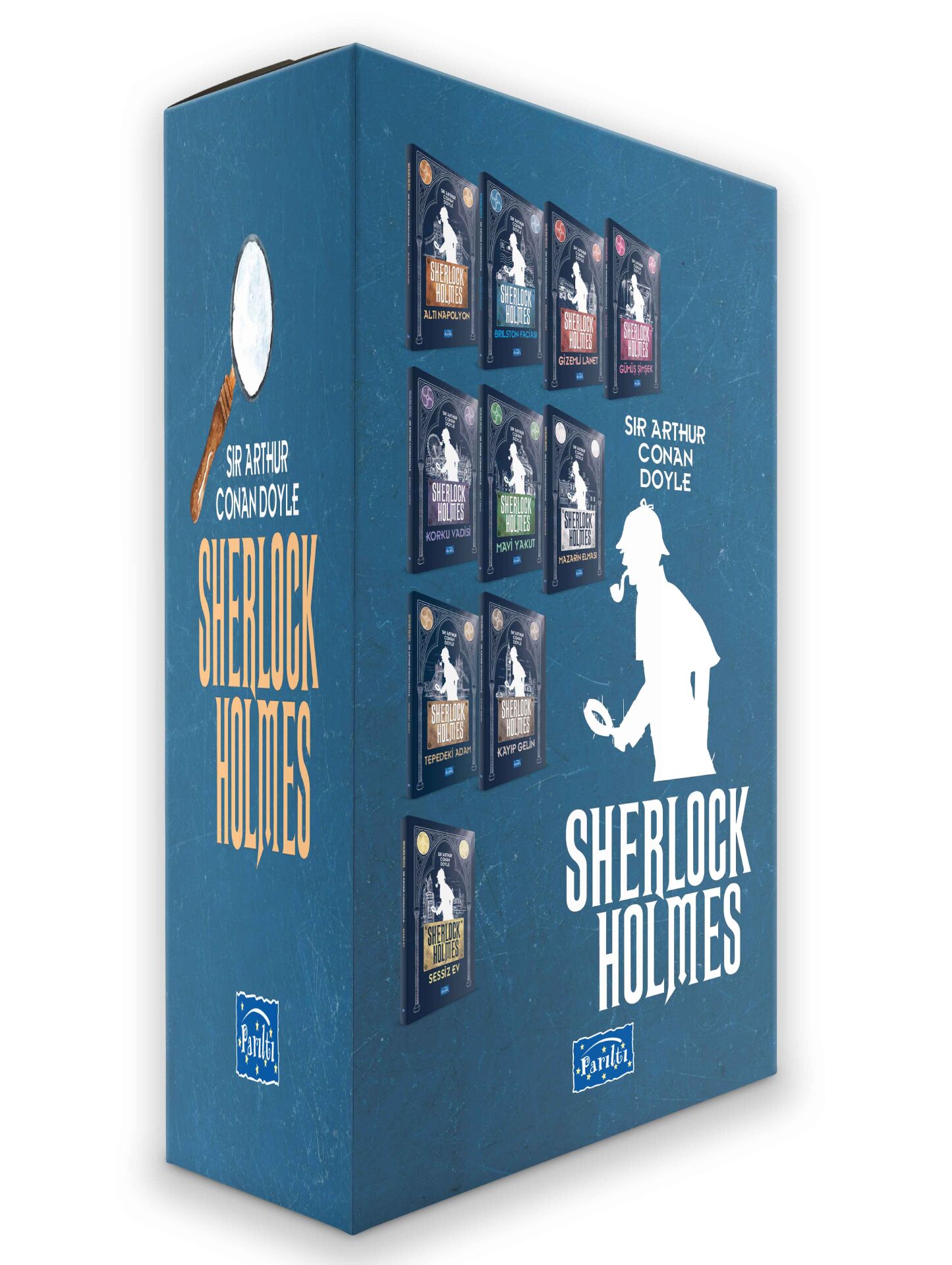 Parıltı Yayıncılık Sherlock Holmes 10 Kitap Kutulu Set