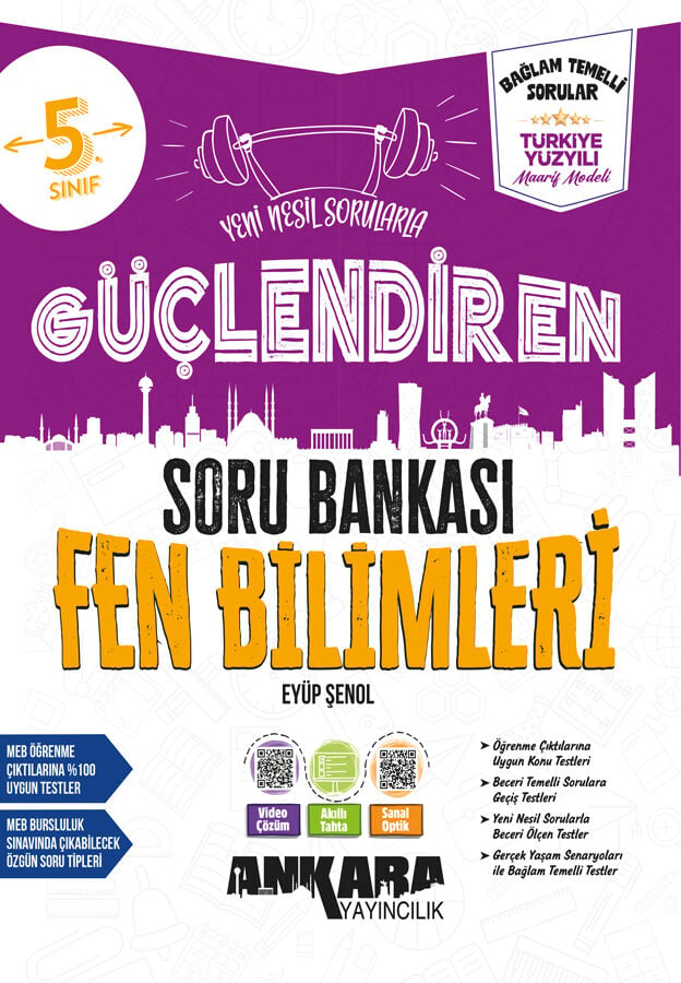 2027 Ankara Yayıncılık 5.Sınıf Fen Bilimleri Güçlendiren Soru Bankası Bağlam Temelli Soruları