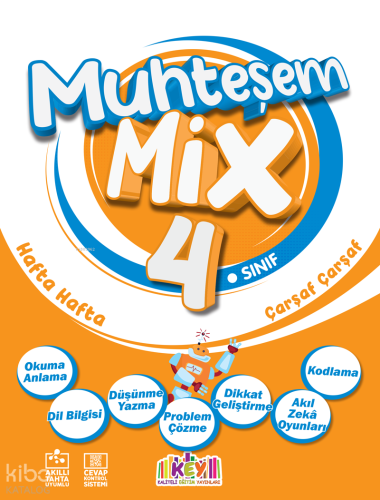 Kaliteli Eğitim Yayınları 4.Sınıf Muhteşem Mix