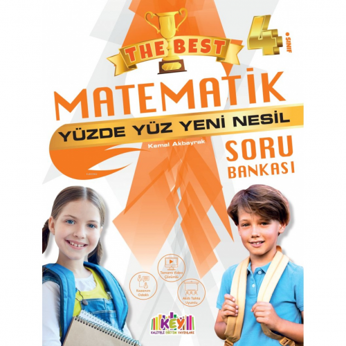 Kaliteli Eğitimi Yayınları 4. Sınıf The Best Matematik Yüzde Yüz Yeni Nesil Soru Bankası