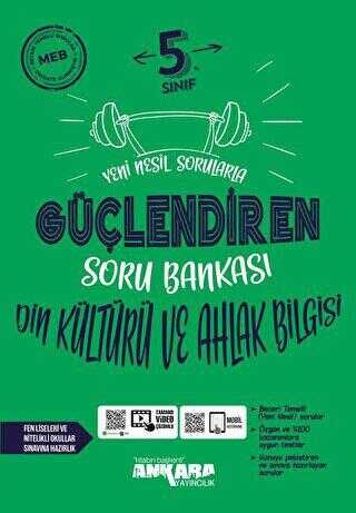 Ankara Yayıncılık 5.Sınıf Güçlendiren Din Kültürü Ve Ahlak Bilgisi Soru Bankası