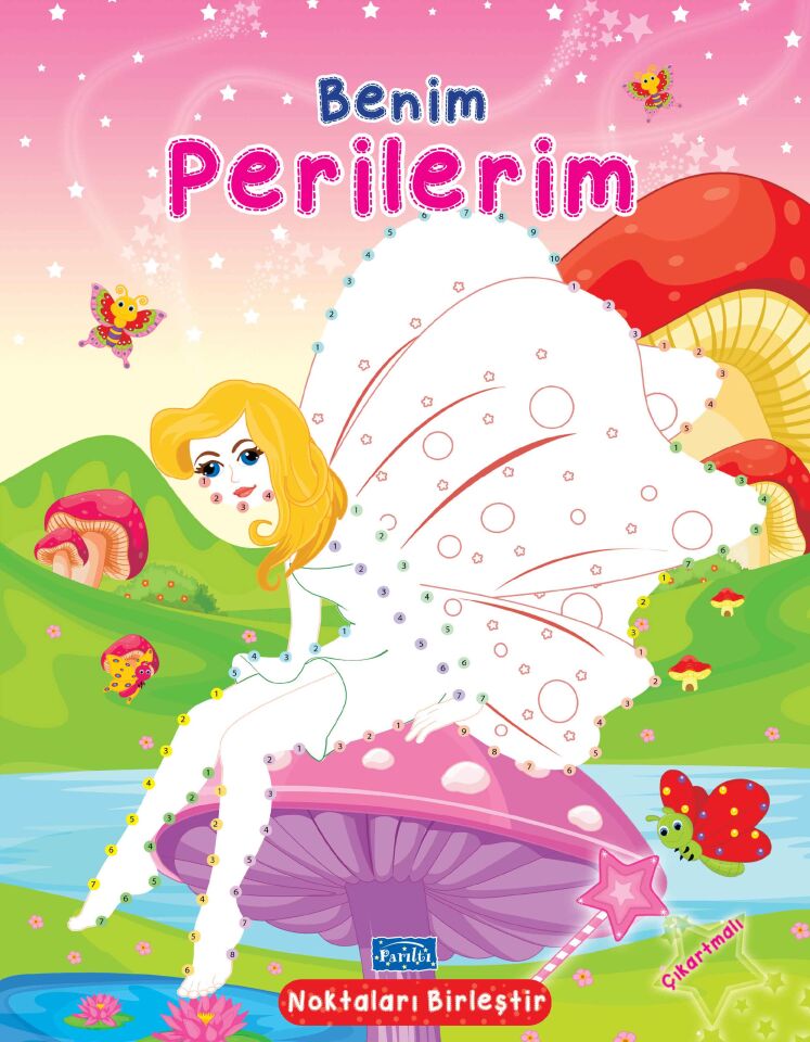 Parıltı Yayıncılık Benim Perilerim Noktaları Birleştir Çıkartmalı