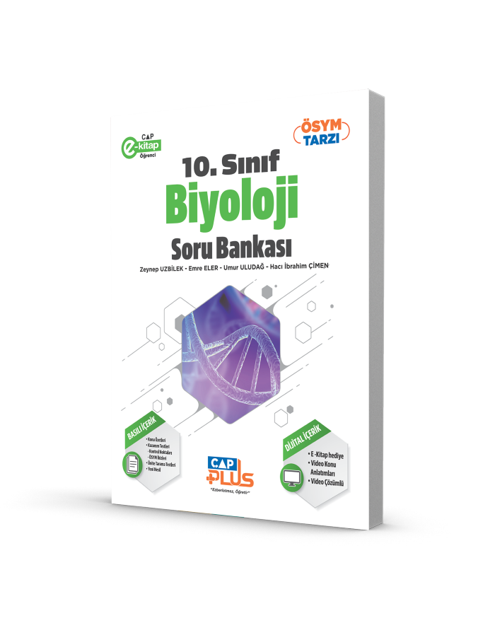 Çap Yayınları 10.Sınıf Biyoloji Soru Bankası