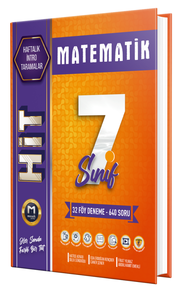 Mozaik Yayınları 7.Sınıf Matematik Hit 32'Li Deneme Matematik