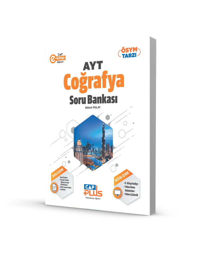 Çap Yayınları Ayt Coğrafya Soru Bankası