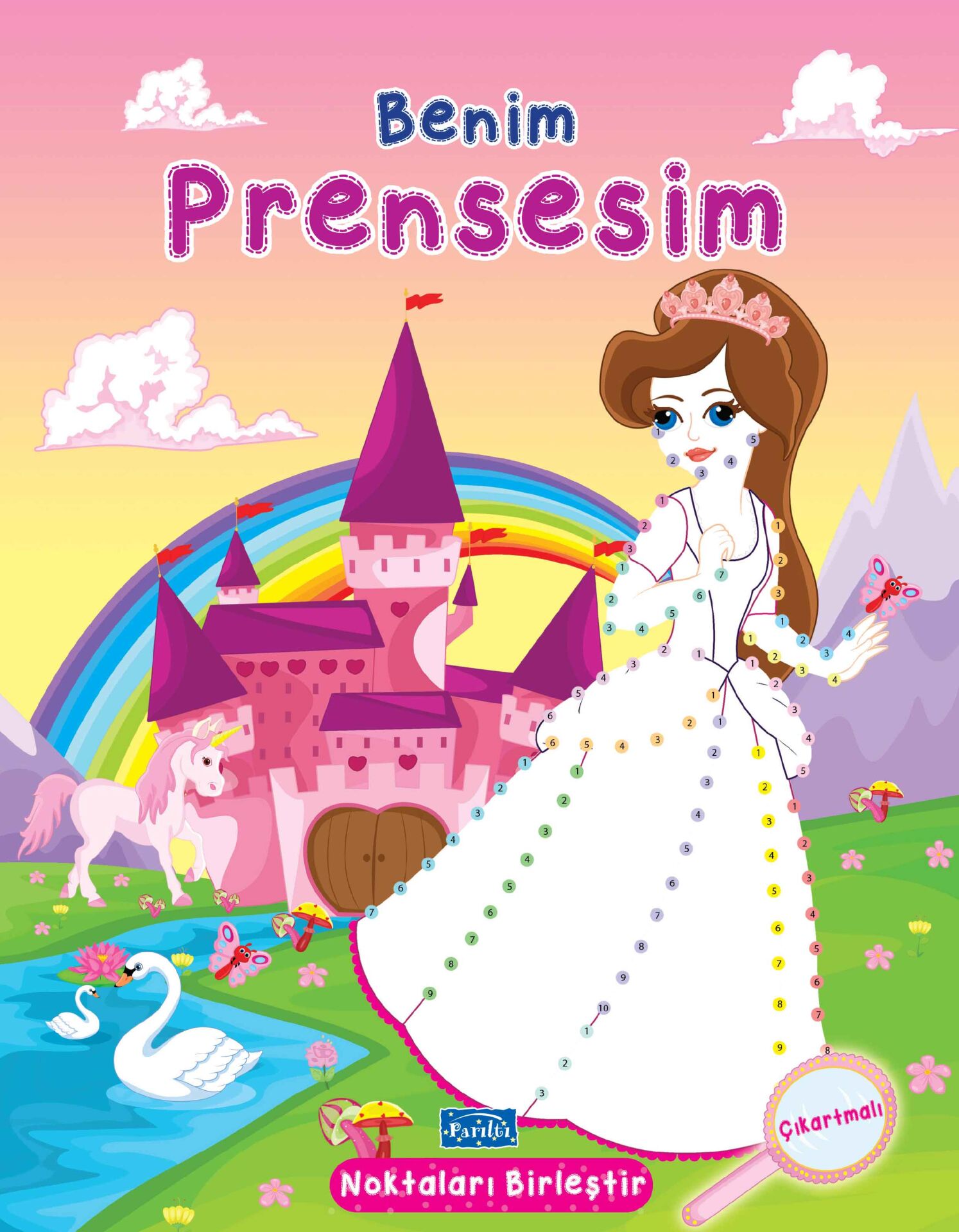 Parıltı Yayıncılık Benim Prensesim Noktaları Birleştir Çıkartmalı