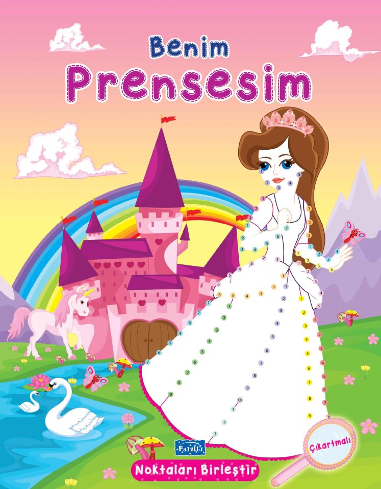 Parıltı Yayıncılık Benim Prensesim Noktaları Birleştir Çıkartmalı
