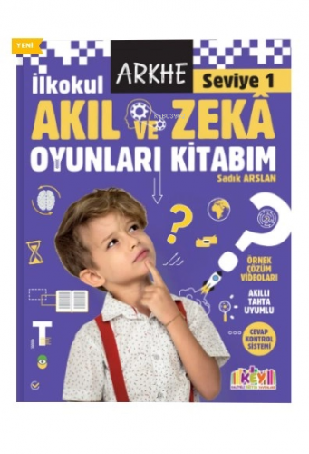 Kaliteli Eğitim Yayınları Akıl ve Zeka Oyunları Kitabım - Seviye 1