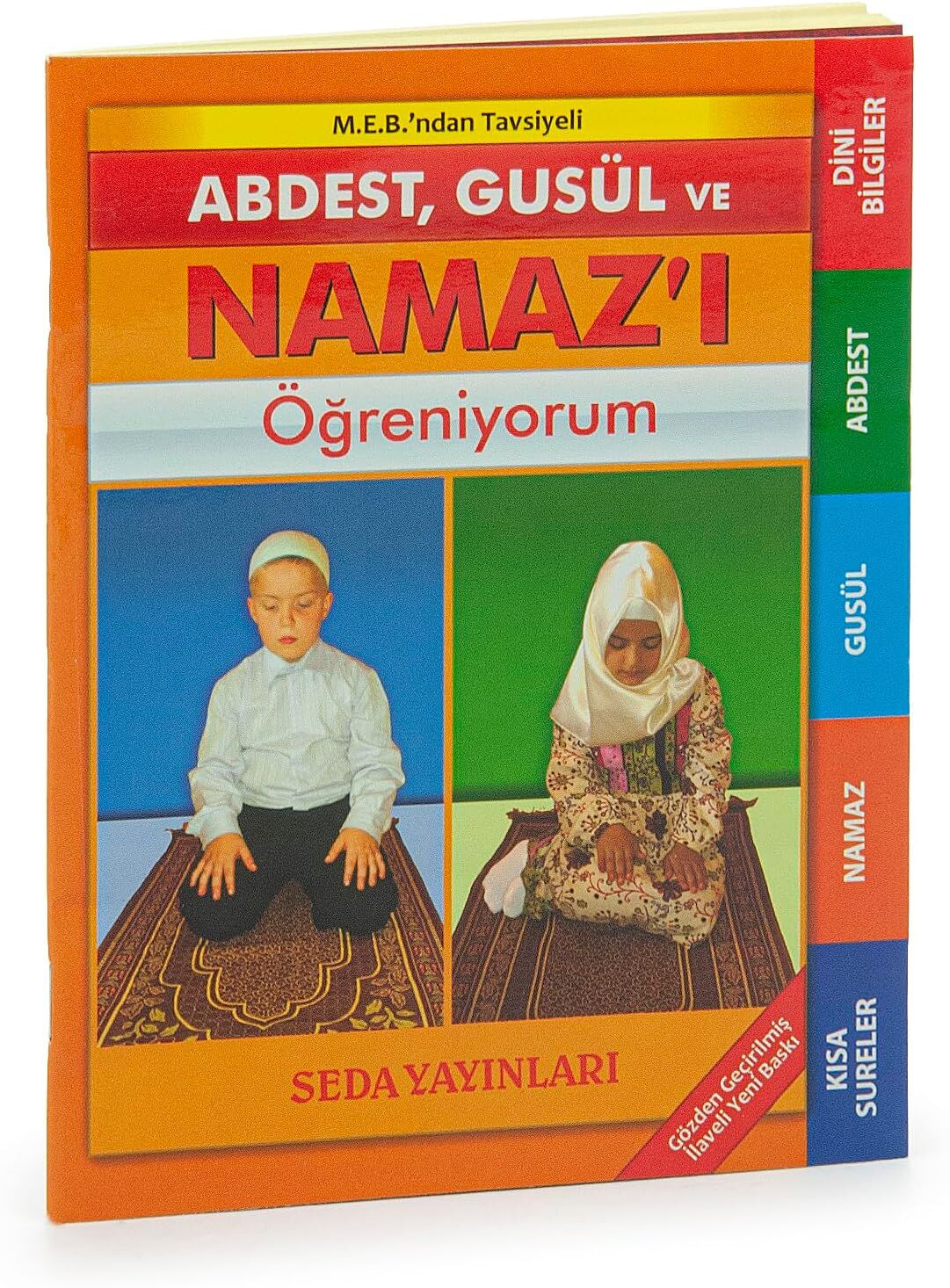 Seda Yayınları Abdest, Gusül ve Namazı Öğreniyorum Çanta Boy Kod: 091