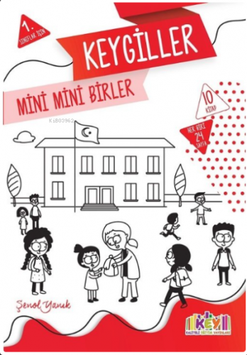 Kaliteli Eğitim Yayınları Keygiller Mini Mini Birler Serisi (10 Kitap+HDS) (Her Biri 24 Sayfa)