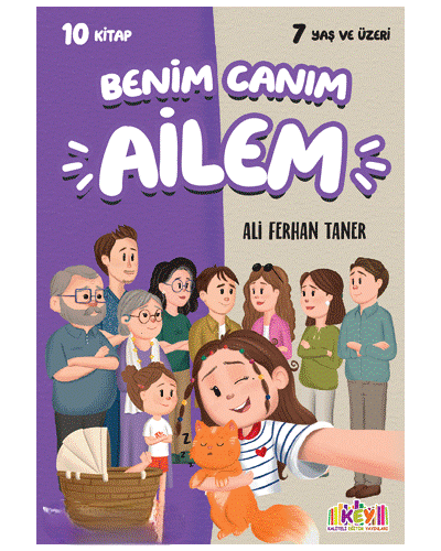 Kaliteli Eğitim Yayınları Benim Canım Ailem Serisi 10 Kitap
