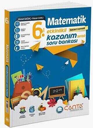 2023 Çanta 6.Sınıf Kazanım Matematik Soru Bankası.